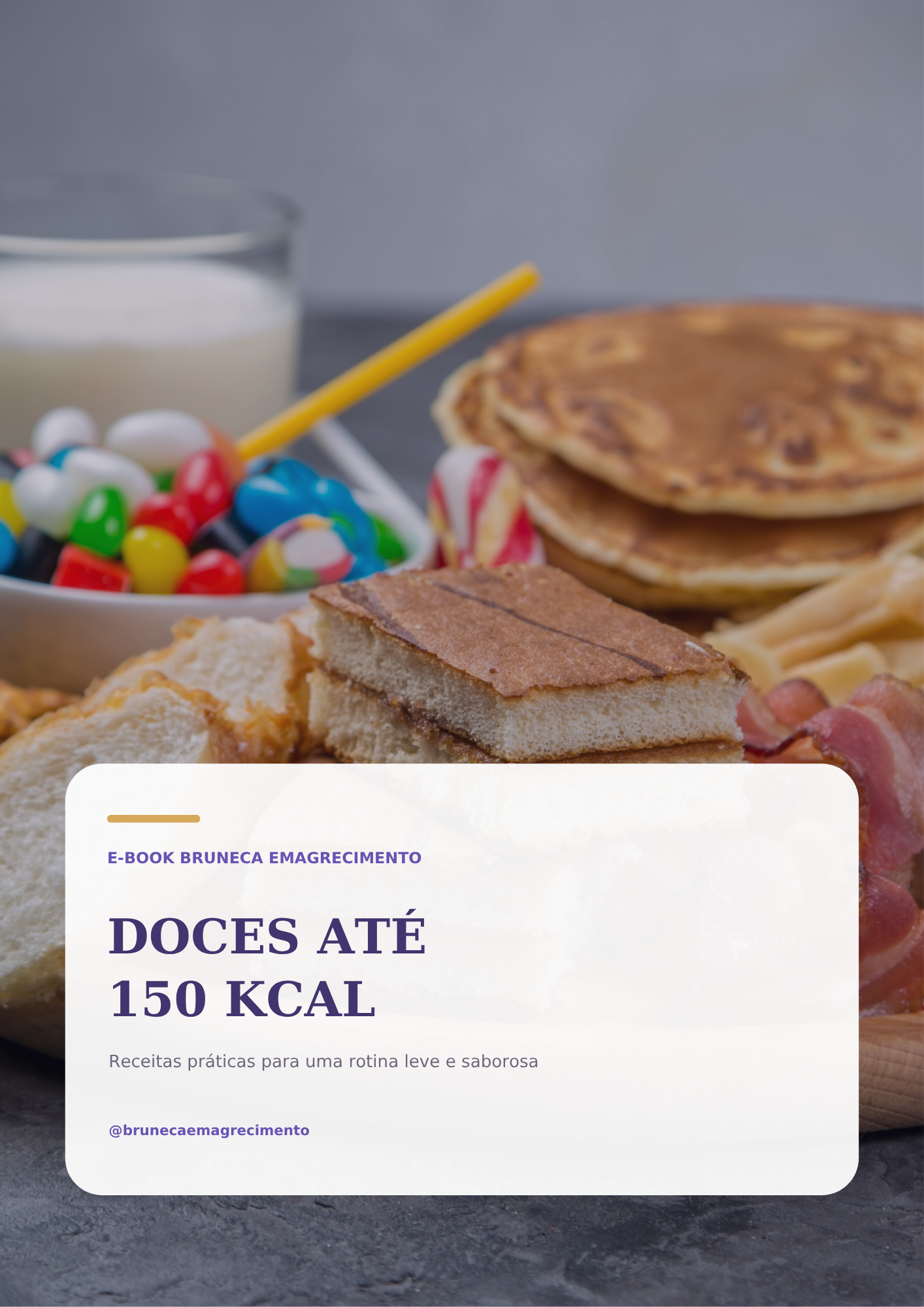 Capa do e-book Doces até 150 kcal