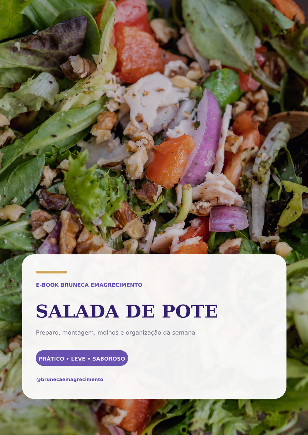 Capa do e-book Salada de Pote
